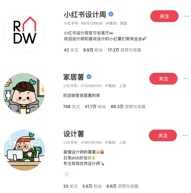 REDnote Official Account about Design