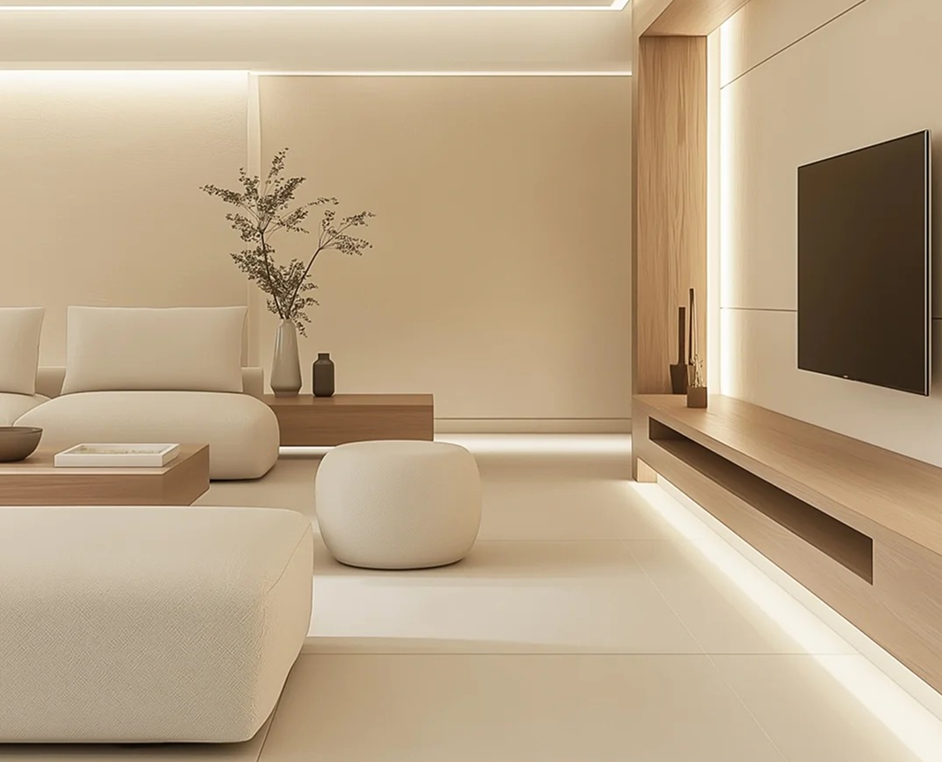 Minimalismo italiano. Arredo in Cina