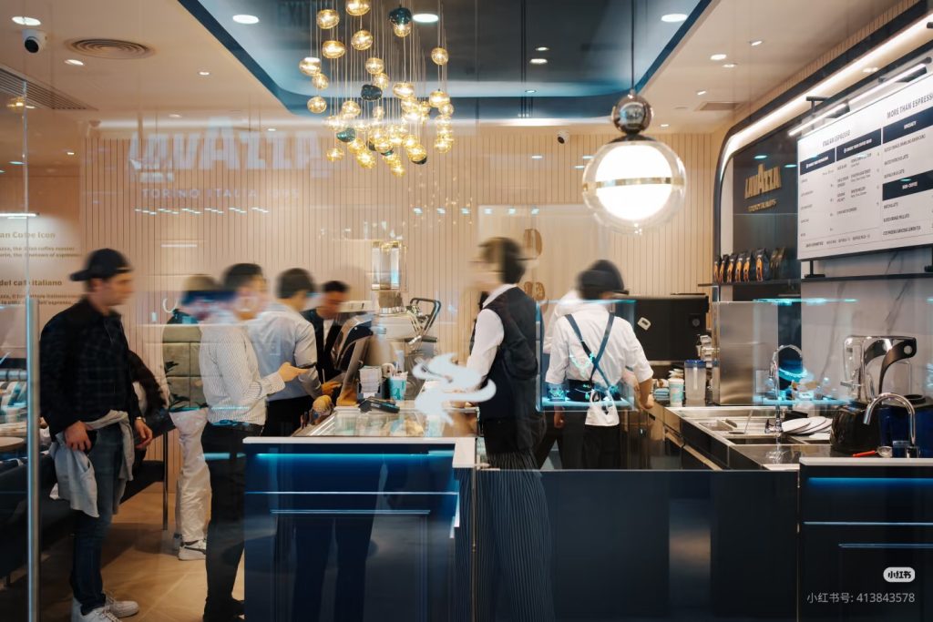 Lavazza store in China